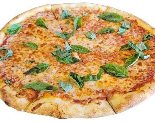 Order 14" Large five cheese margherita food online from Zpizza store, San Diego on bringmethat.com