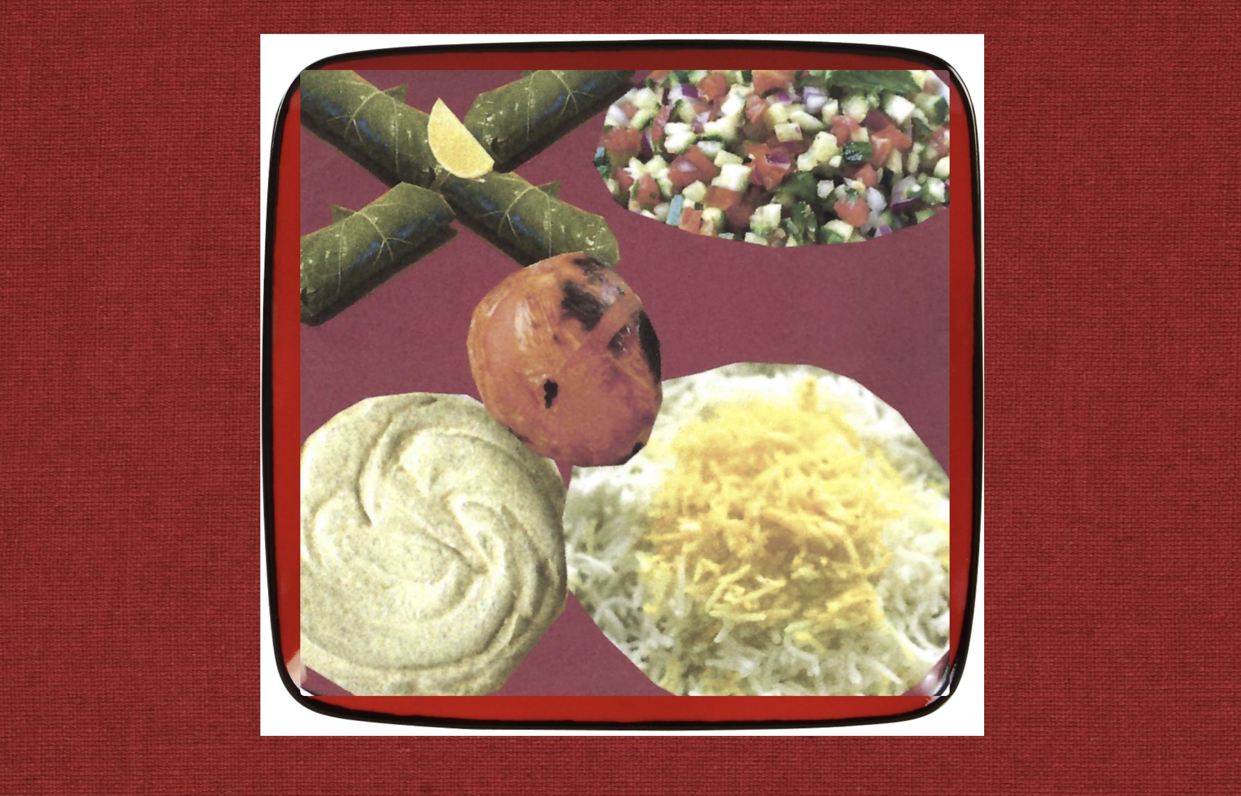 Order 32. Vegetable Plate with Rice food online from Molana Restaurants store, Watertown on bringmethat.com