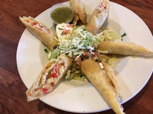 Order Cancun Rollups food online from El Charro store, Turlock on bringmethat.com