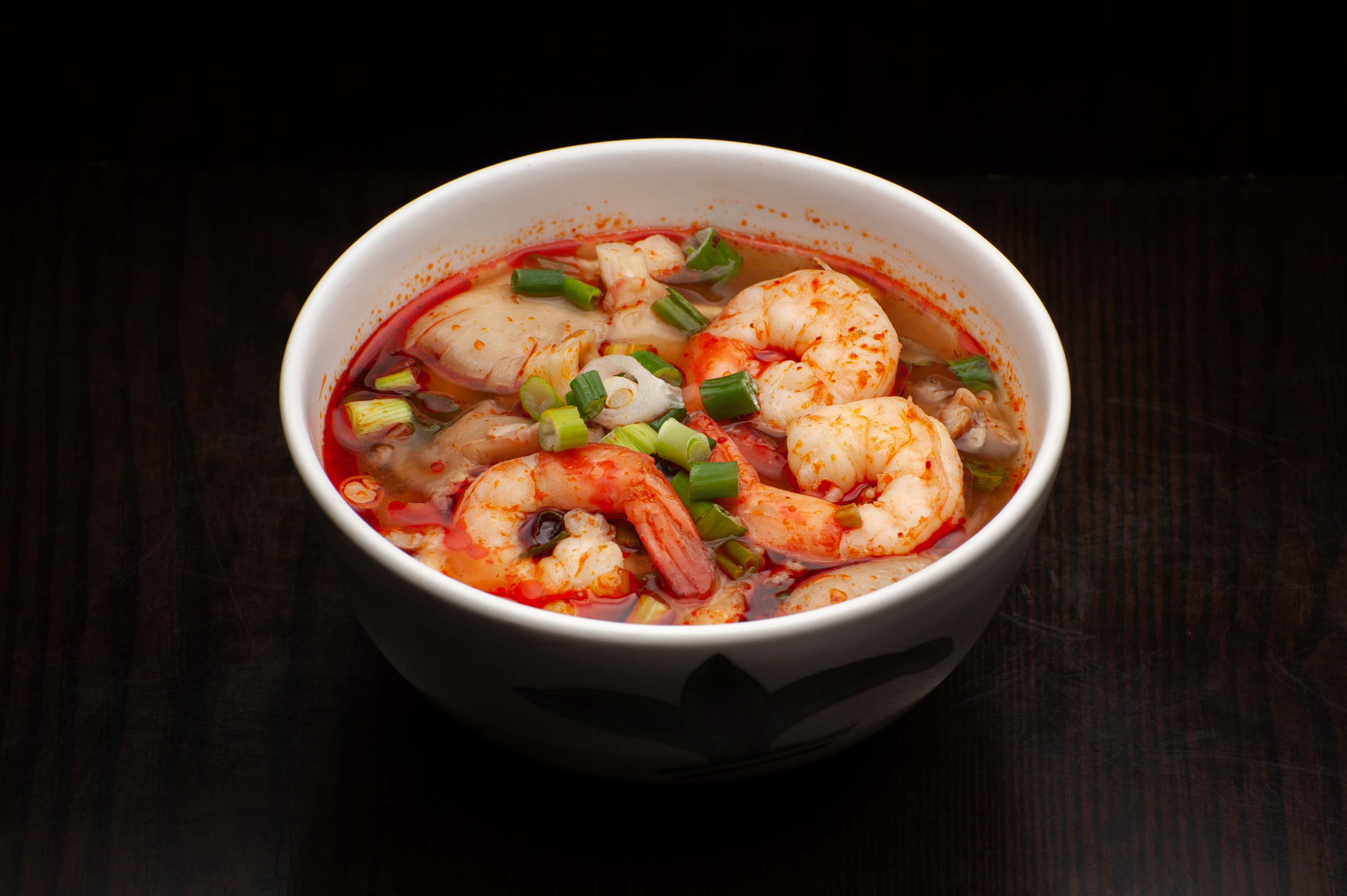 Order SHRIMP TOM YUM SOUP (GLUTEN FREE ＆ SPICY). food online from Obao store, New York on bringmethat.com