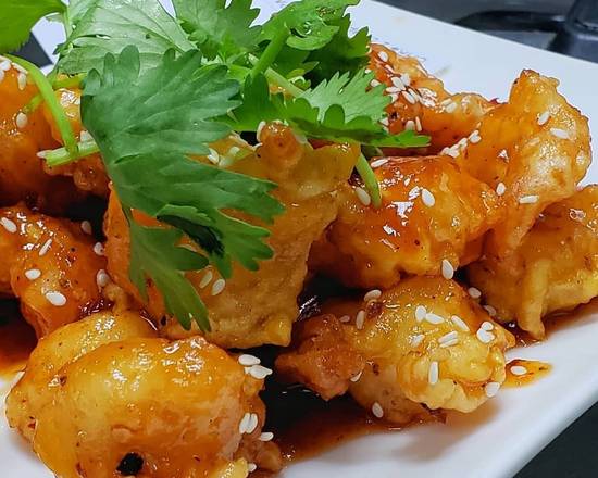 Order Szechuan Bang Bang Shrimp food online from Fire Stone Chinese Cusine store, Kennesaw on bringmethat.com