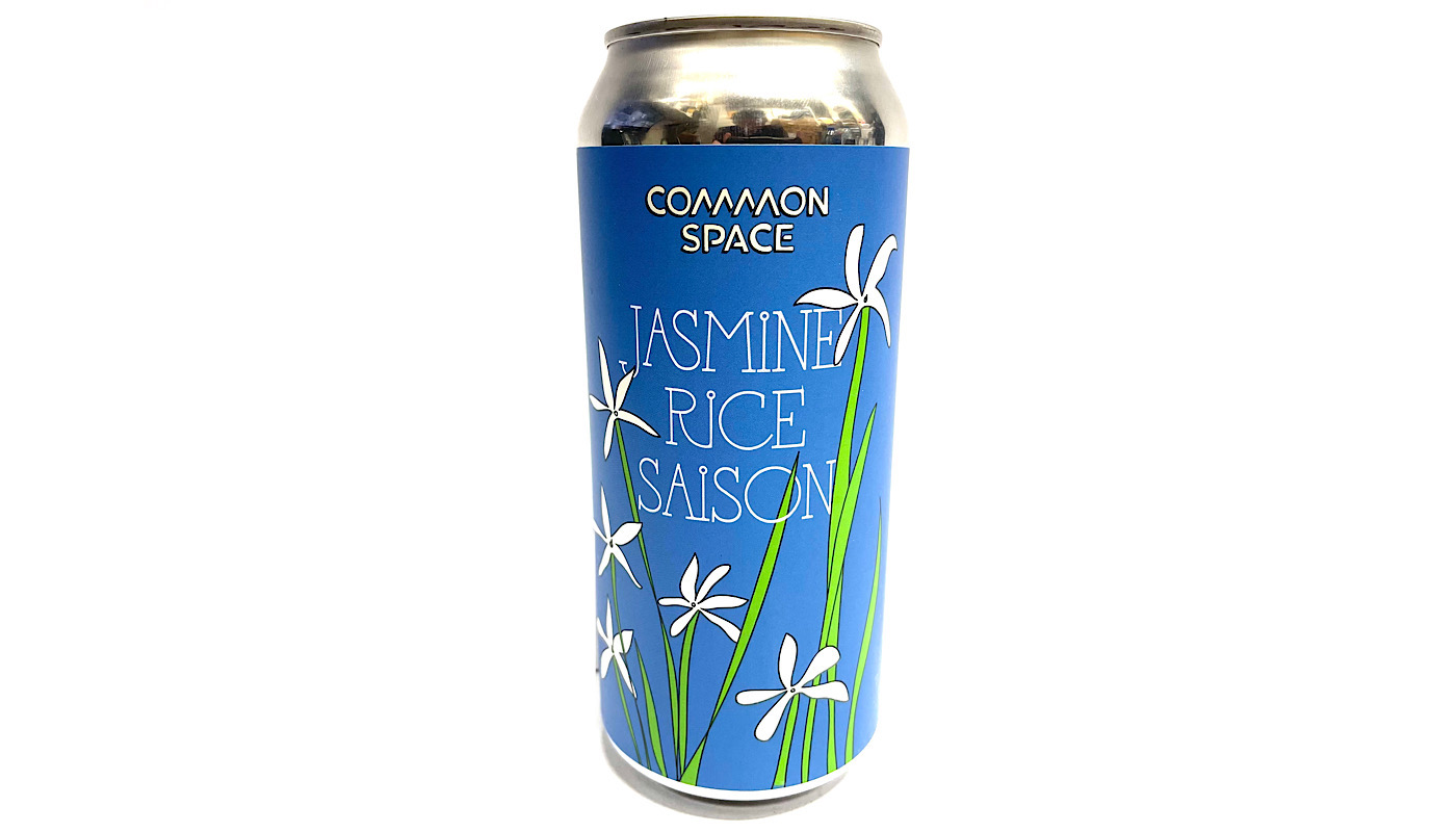 Order JASMINE RICE SAISON 16oz CAN food online from K-Town Beer & Wine Food Mart store, Los Angeles on bringmethat.com