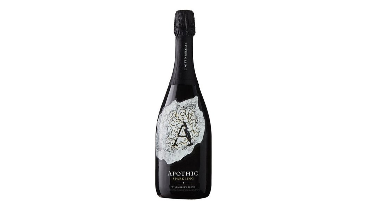 Order Apothic Winemaker's Blend Champagne Blend Sparkling Wine 750mL food online from Liquor Palace store, Burbank on bringmethat.com