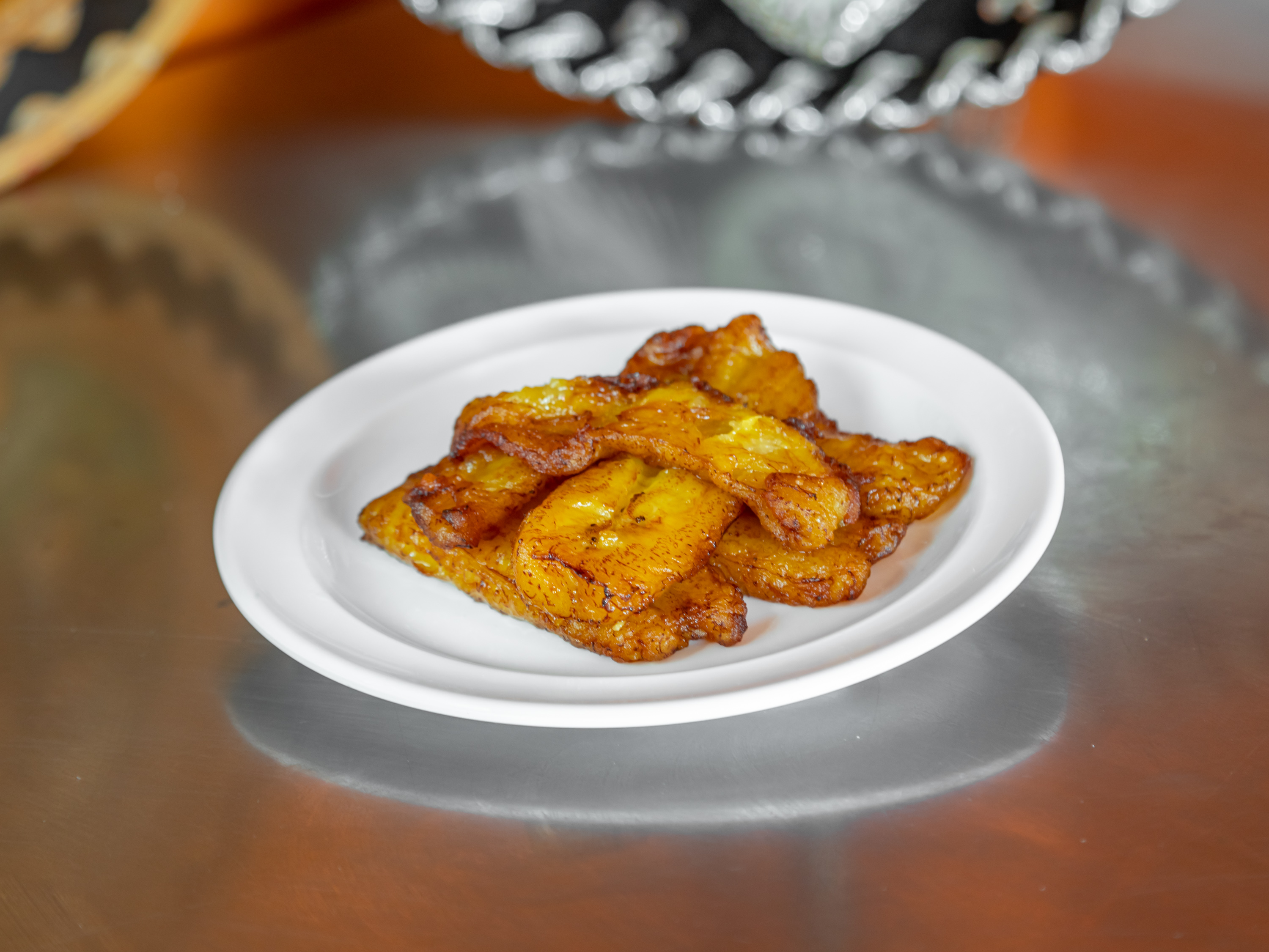Order Fried Plantains food online from Mi Ranchito Tex-Mex store, Westfield on bringmethat.com