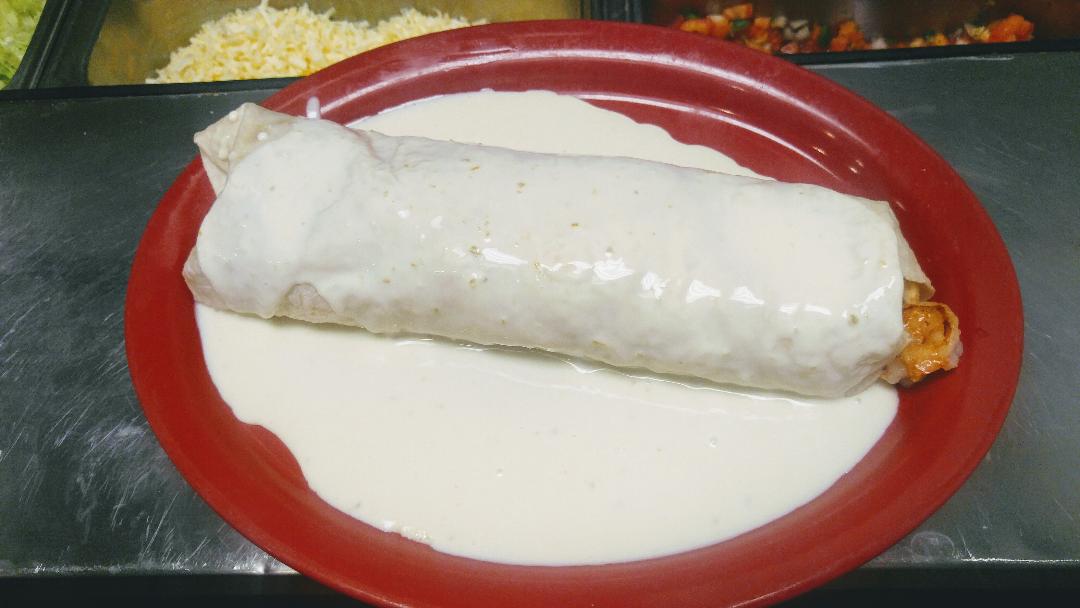 Order Burrito Arandas food online from La Fiesta Charra store, Sioux City on bringmethat.com