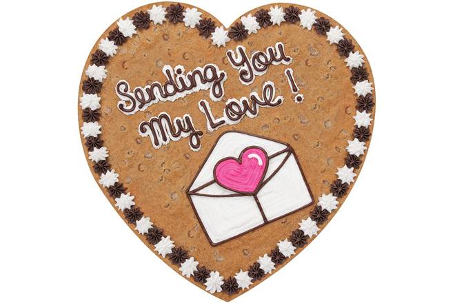 Order Sending You My Love! - HV2017 food online from Great American Cookies store, Fort Worth on bringmethat.com