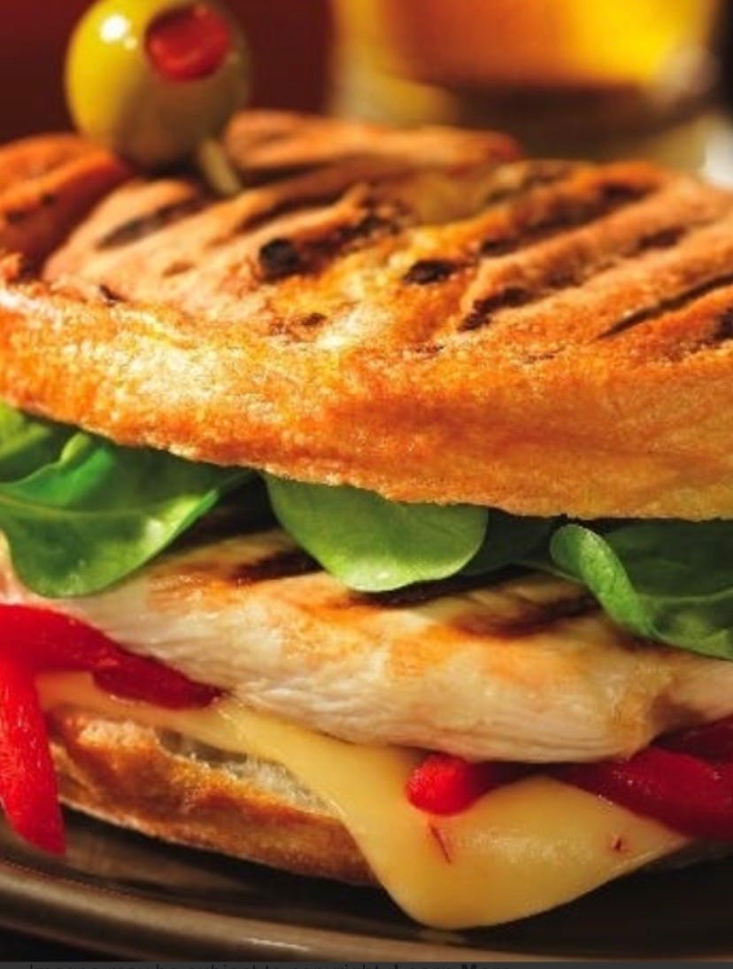 Order Grilled Chicken Panini - Panini food online from Il Forno store, Branchburg on bringmethat.com