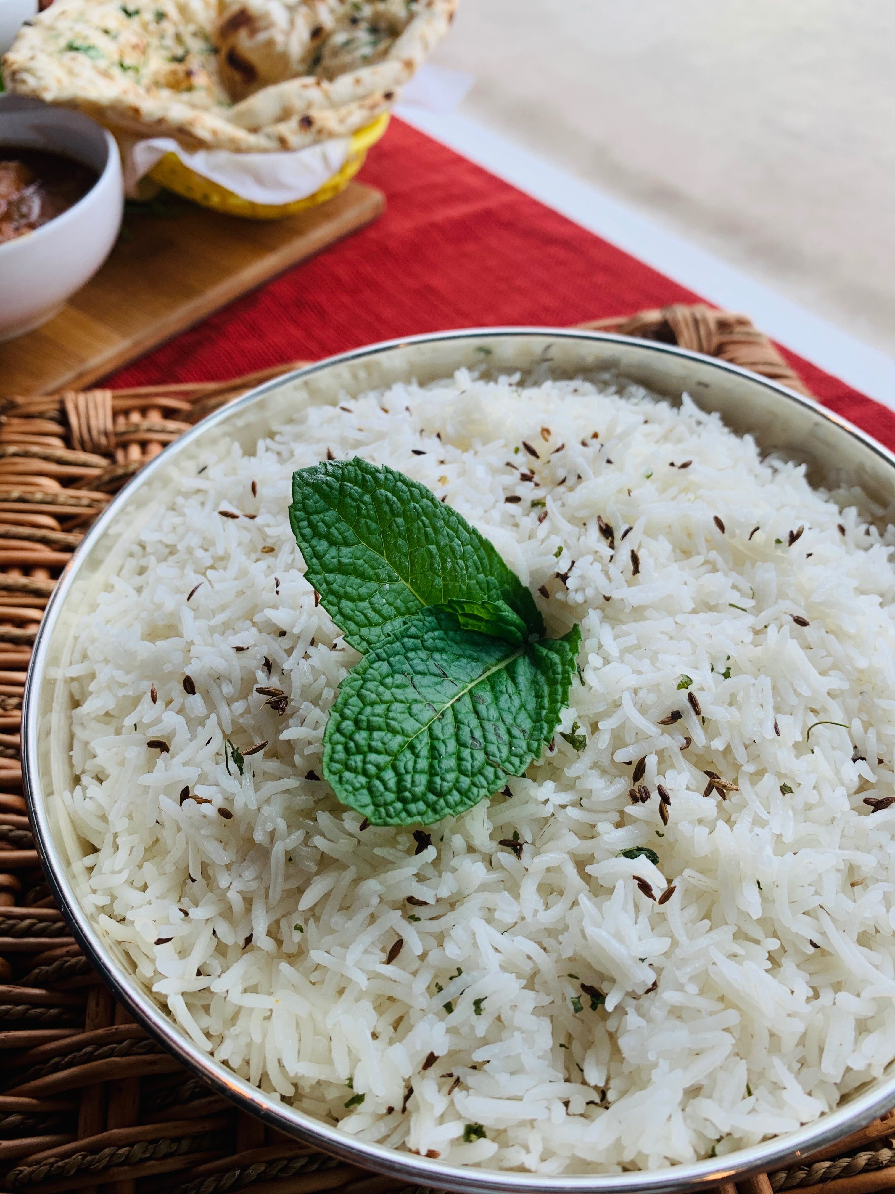 Order White Rice food online from Manchurian Indian Cuisine store, West Sacramento on bringmethat.com