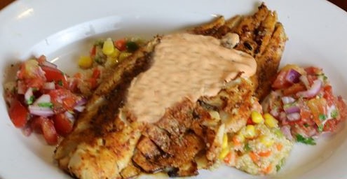 Order Blackened Haddock food online from Chad Anthony's Italian Grille store, Youngstown on bringmethat.com
