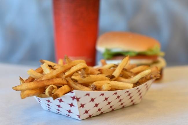 Order Regular Fry (w/ 1 Fry Sauce) food online from Tonyburgers store, Centerville on bringmethat.com