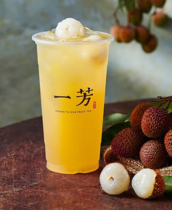 Order Lychee Fruit Tea 荔枝水果茶 food online from Yi Fang Torrance store, Torrance on bringmethat.com