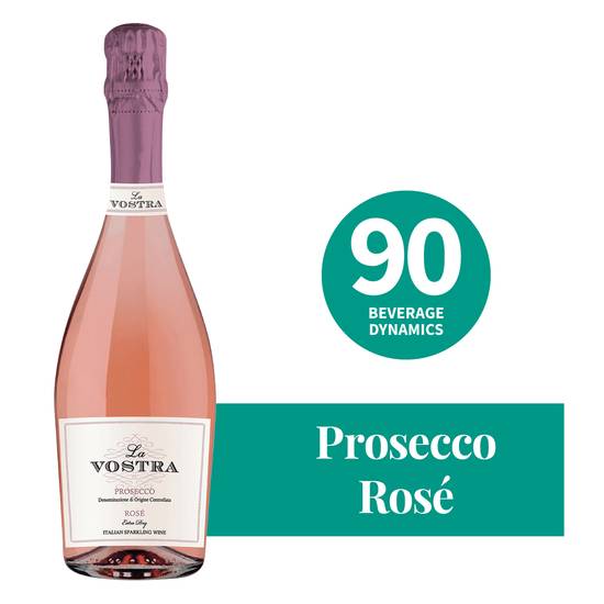 Order La Vostra Prosecco Rose - 750ml food online from Total Wine &Amp; More store, Natick on bringmethat.com
