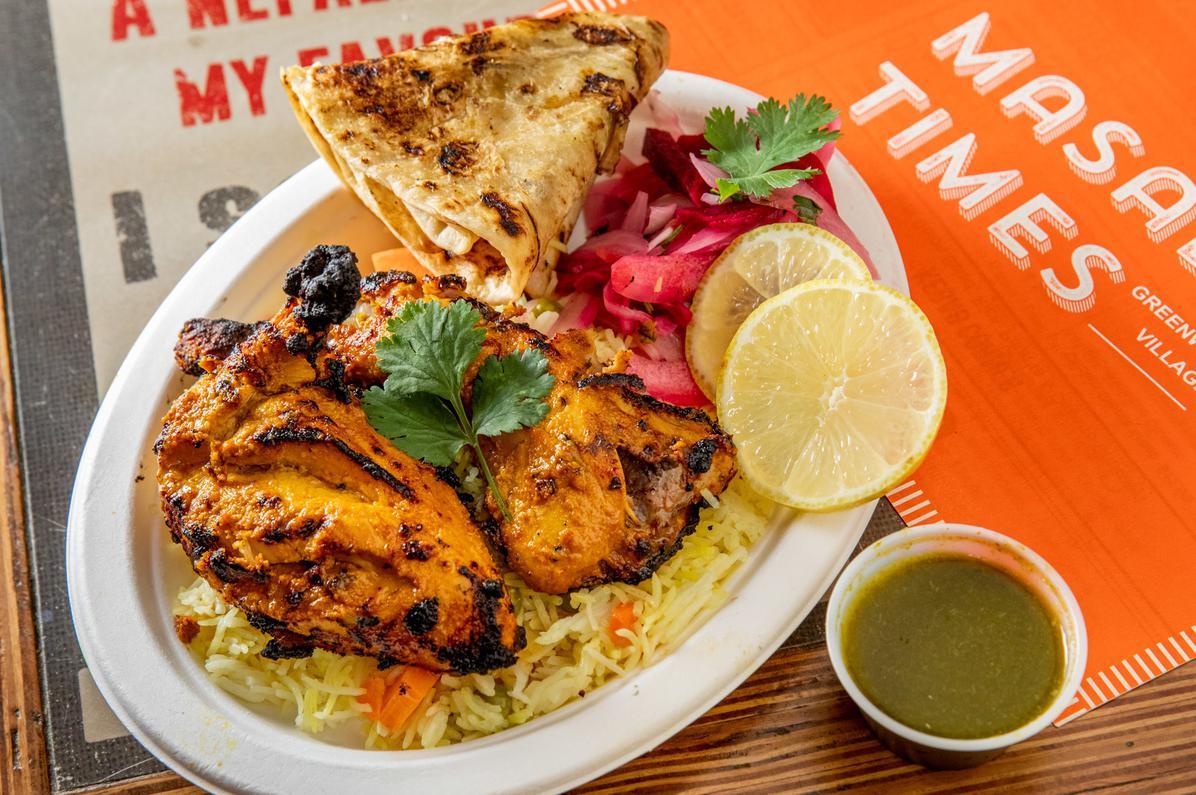 Order Tandoori Chicken food online from Masala times catering store, New York on bringmethat.com