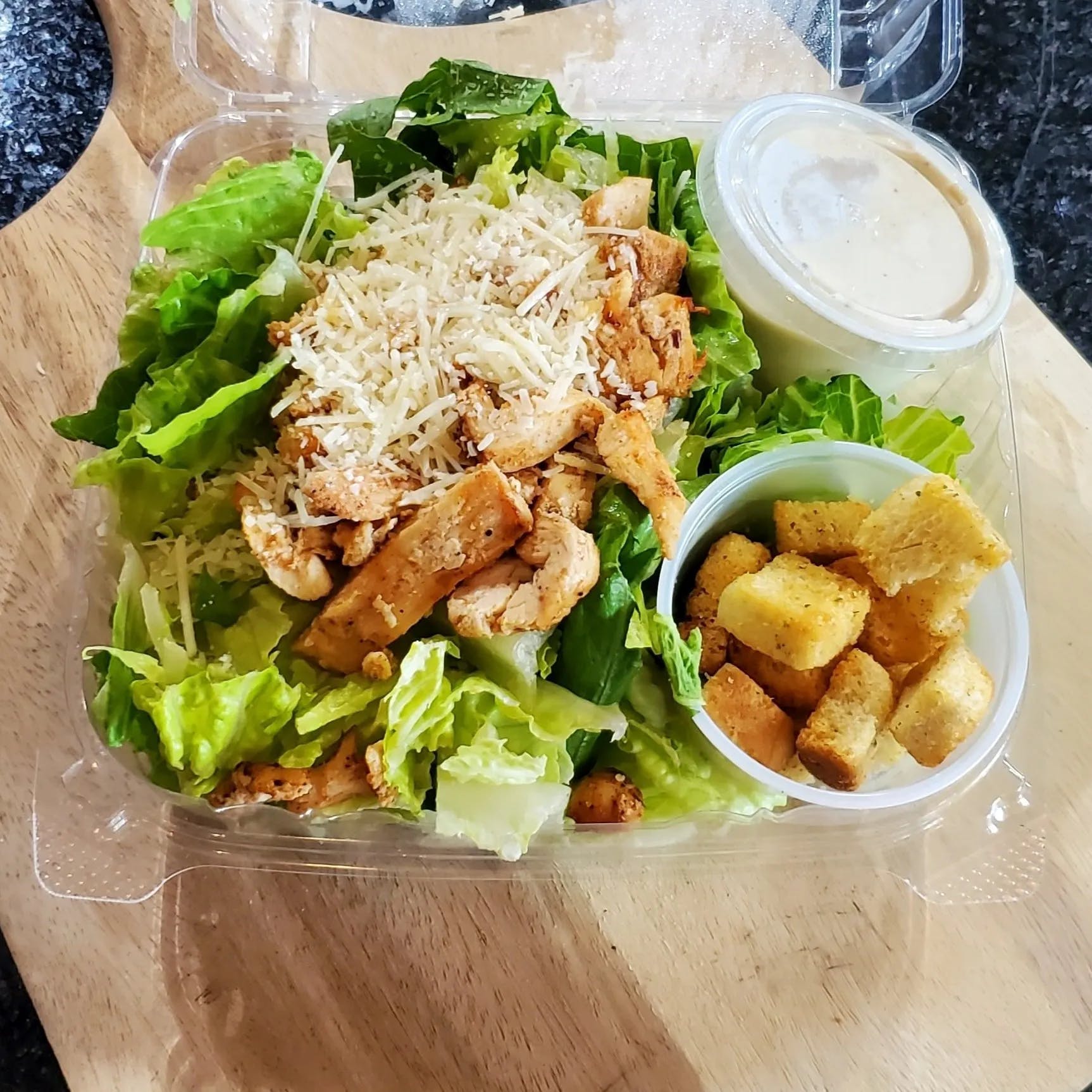 Order Caesar Salad - Salad food online from Bellatrino Pizzeria @ The Market store, Dallas on bringmethat.com