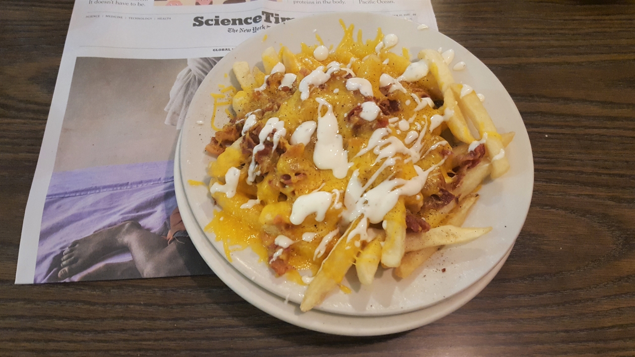 Order Loaded Fries food online from Mansfield Family Restaurant store, Mansfield on bringmethat.com
