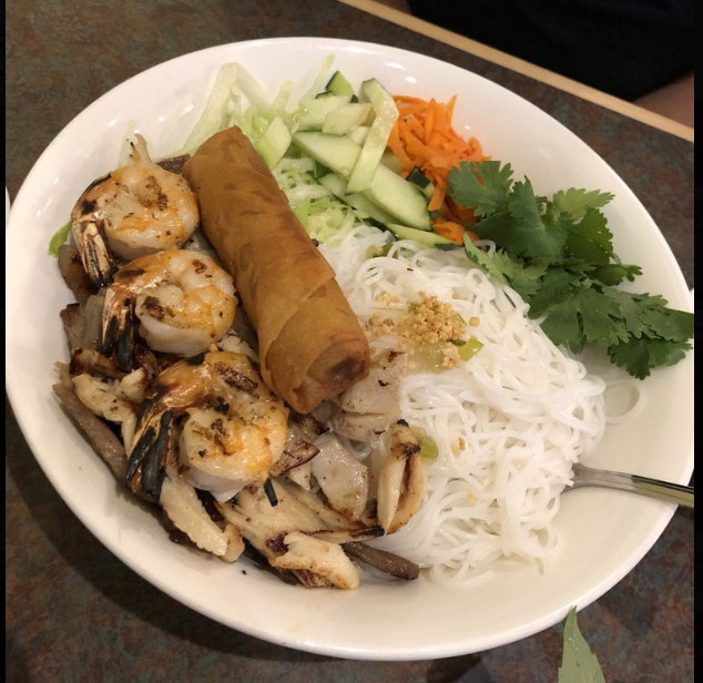 Order V6. Chicken, Pork, Shrimp & Egg Roll food online from Que Huong store, Plano on bringmethat.com