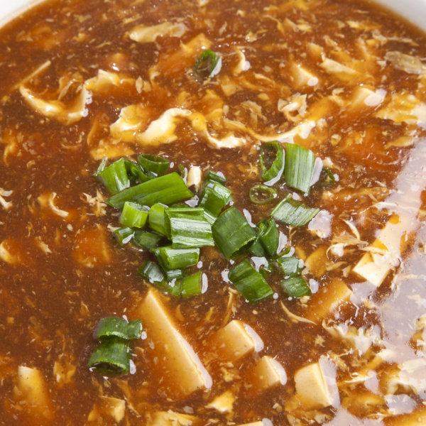 Order 6. Hot and Sour Soup food online from Big Chopsticks store, Buena Park on bringmethat.com
