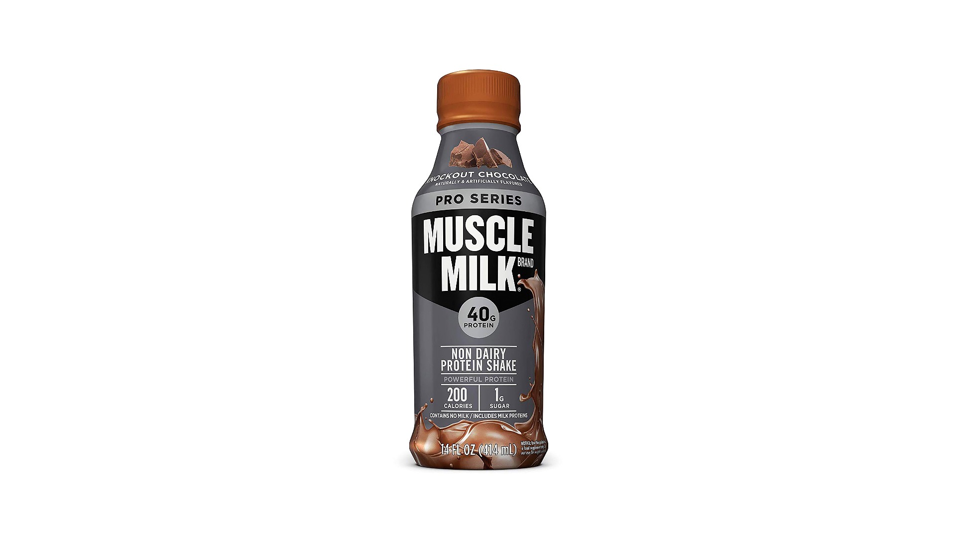 Order Muscle Milk 40g - Chocolate 14oz food online from Pink Dot store, Santa Barbara on bringmethat.com