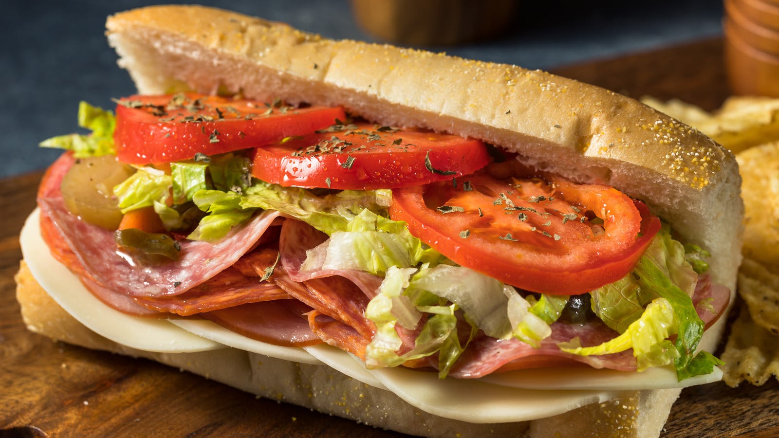 Order Italian Sub Sandwich - 9" food online from Tani Pizza store, Butler on bringmethat.com