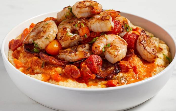 Order Shrimp & Grits food online from Firebirds Wood Fired Grill store, Montgomery on bringmethat.com