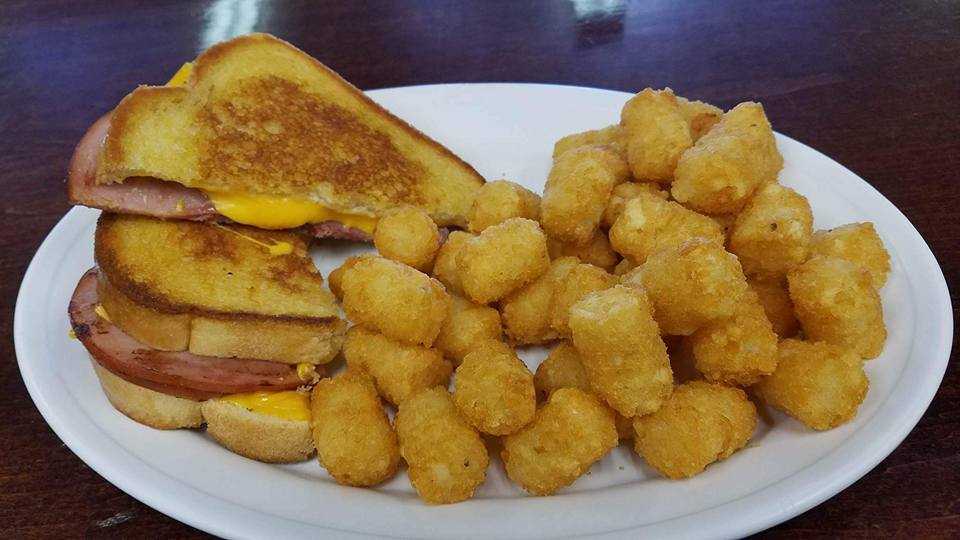 Order Grilled Ham & Cheese Sandwich food online from Burger Stop store, Twin Falls on bringmethat.com