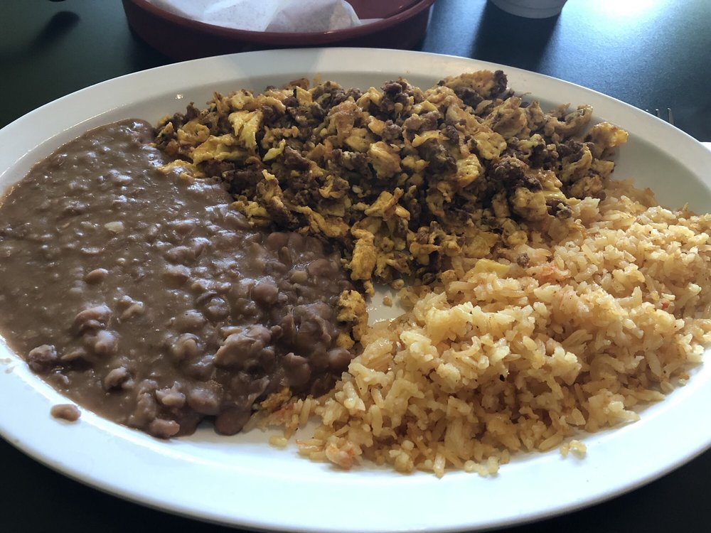 Order Machaca, Chorizo Plate food online from Toritos Mexican Grill store, San Diego on bringmethat.com