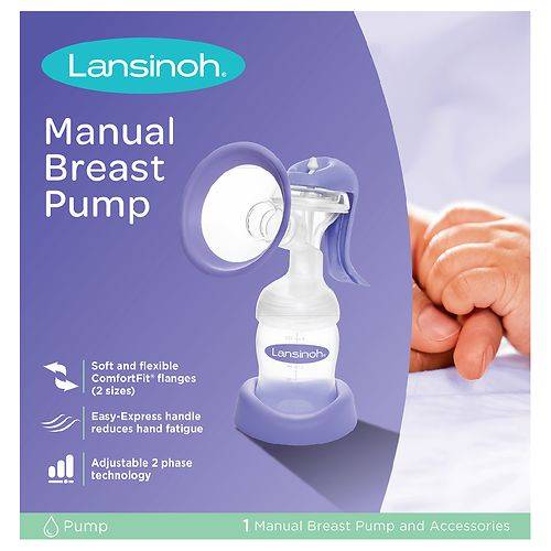 Order Lansinoh Manual Breast Pump - 1.0 ea food online from Walgreens store, FAIRBANKS on bringmethat.com