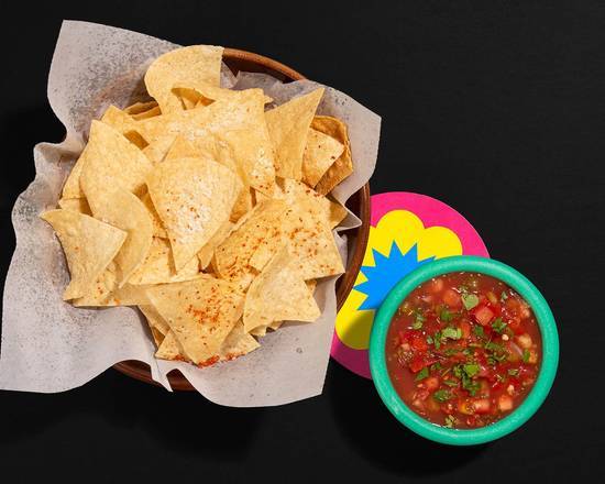 Order Chips and Salsa food online from Feisty Burrito Bowls | Mexican store, Hawthorne on bringmethat.com