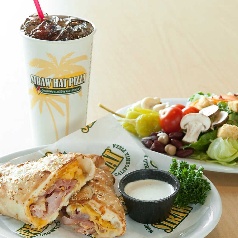 Order Hot Hat Sandwich Lunch Deal - Lunch food online from Straw Hat Pizza store, Rancho Cordova on bringmethat.com