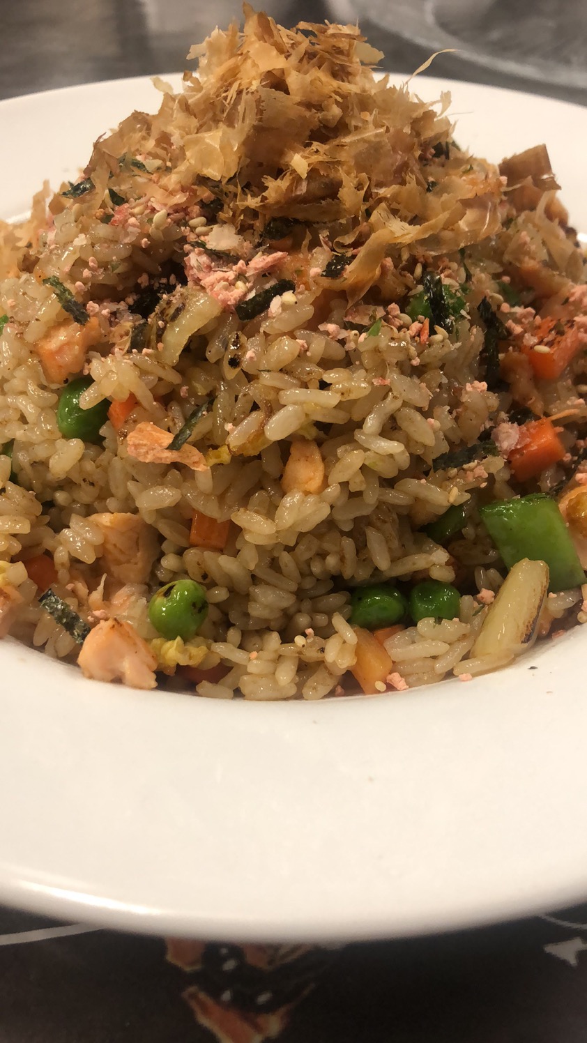 Order Salmon Fried Rice food online from Shoyu store, Saugus on bringmethat.com
