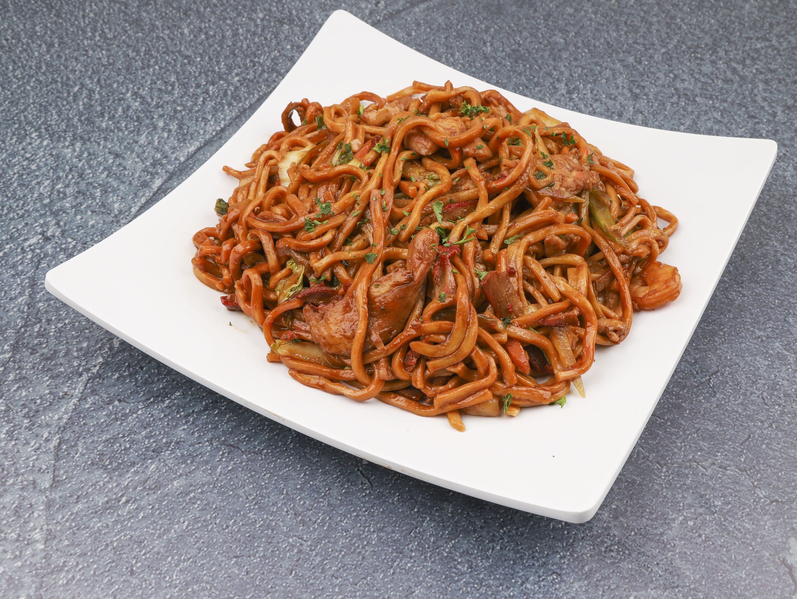 Order 9. Lo Mein Special food online from The Golden Coast II store, Charlotte on bringmethat.com