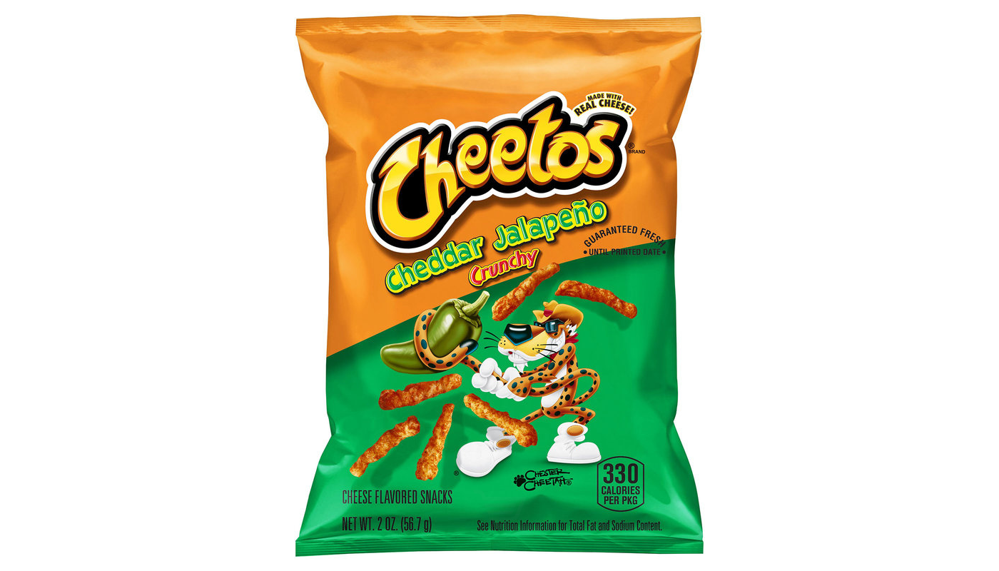 Order Cheetos Cheddar Jalapeno 2oz Bag food online from Ross Liquor store, Sylmar on bringmethat.com