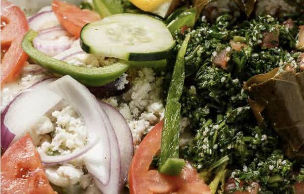 Order Albasha Super Salad food online from Albasha Greek & Lebanese Café store, Covington on bringmethat.com