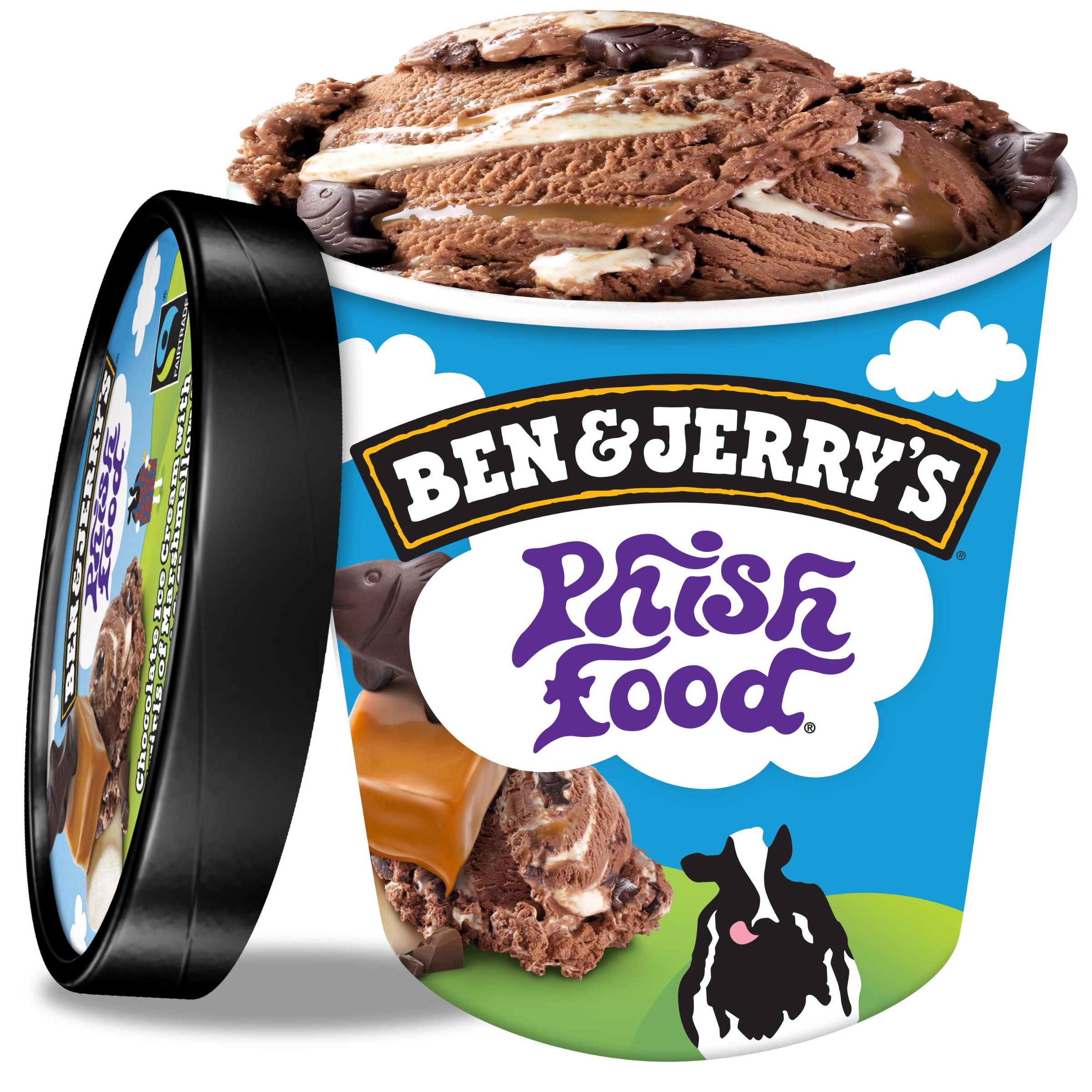 Order Ben & Jerry's Phish Food Pint food online from The Ice Cream Shop store, Houston on bringmethat.com