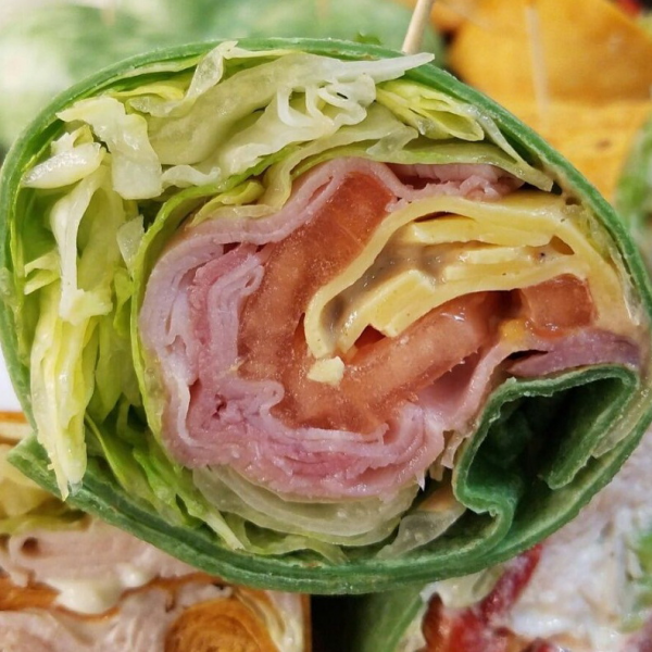 Order WR6. Ham Wrap food online from Iron tomato store, White Plains on bringmethat.com