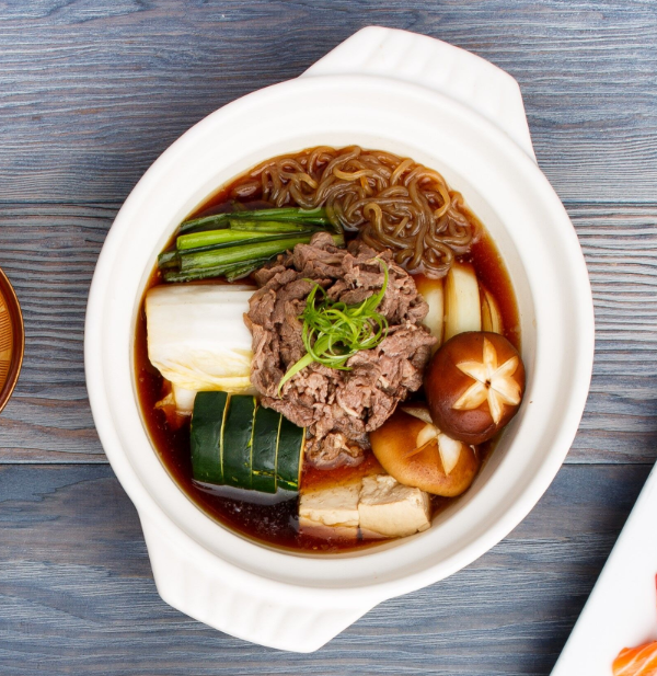 Order Beef Sukiyaki  food online from Kabuki store, Valencia on bringmethat.com