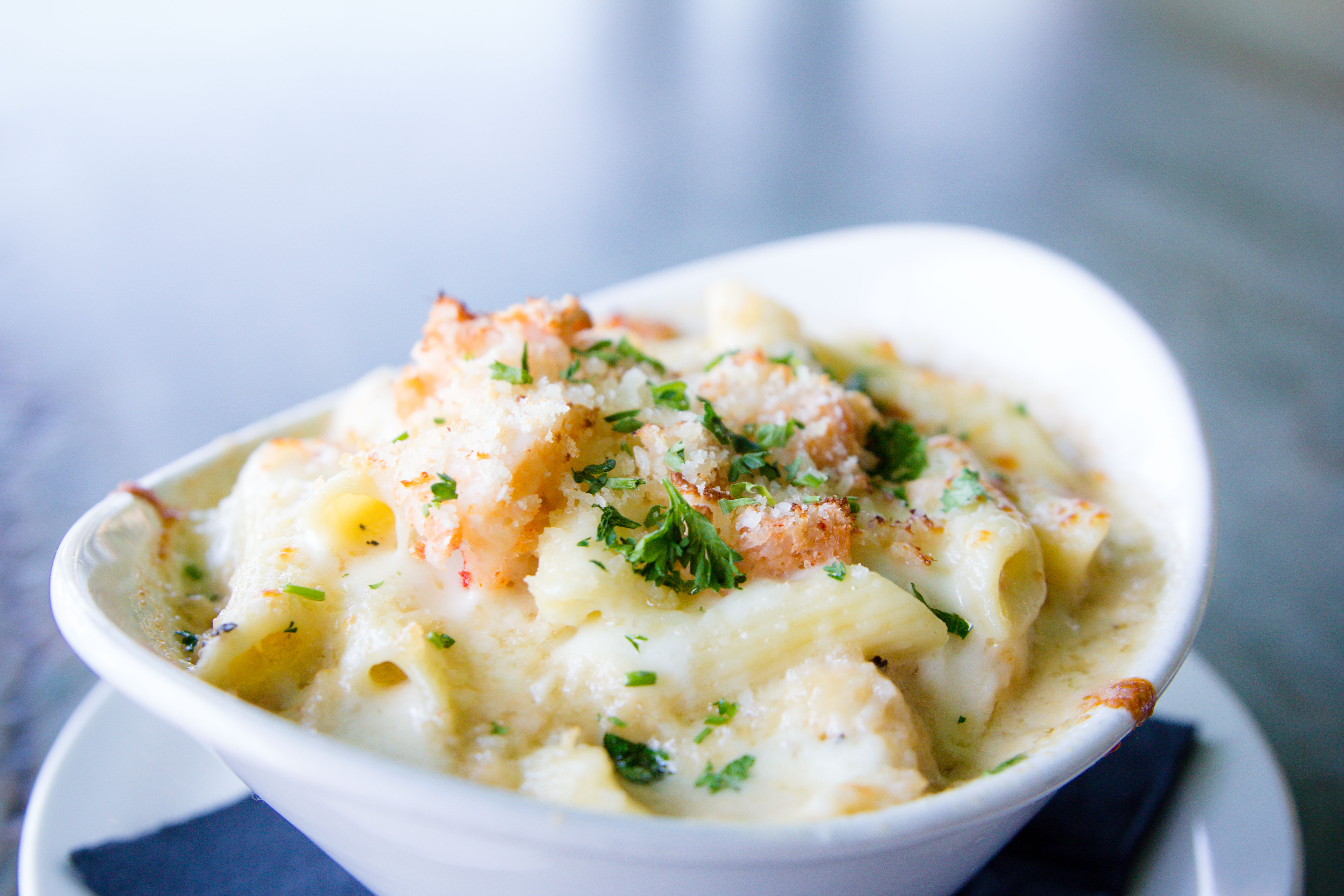 Order Lobster Mac 'n Cheese food online from Leucadia Pizza Scripps Ranch store, San Diego on bringmethat.com
