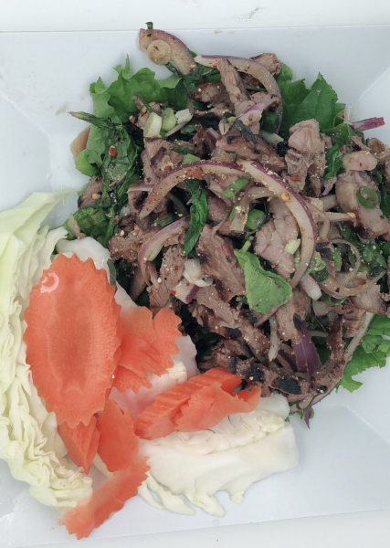 Order 16. Larb Pork Salad food online from Flavors of Thai store, Los Angeles on bringmethat.com