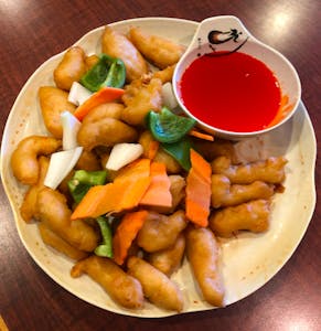 Order C1. Sweet & Sour Chicken food online from Sunrise China store, Locust Grove on bringmethat.com