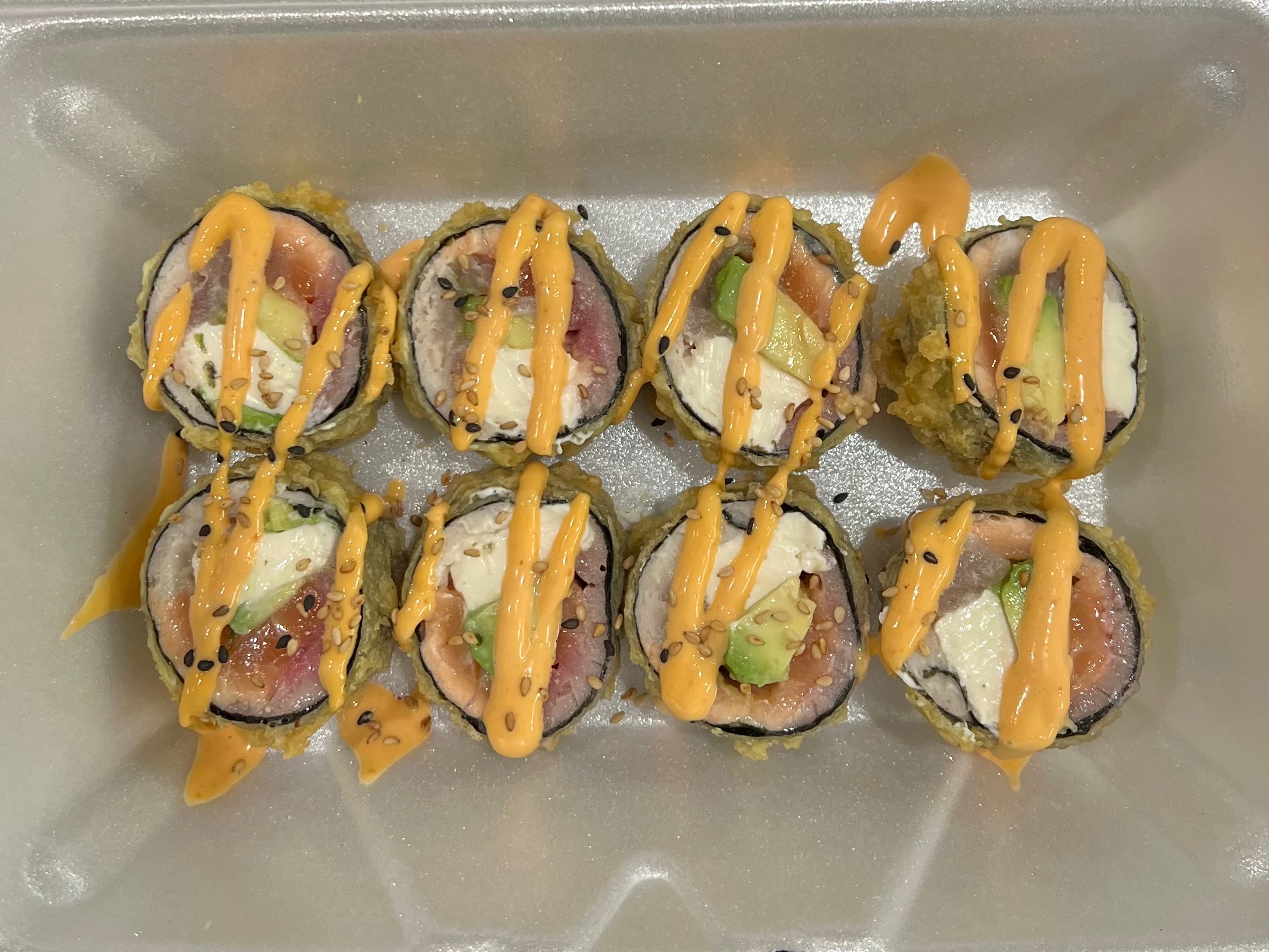 Order Fish Trio food online from U Sushi & Grill store, Huntington Beach on bringmethat.com