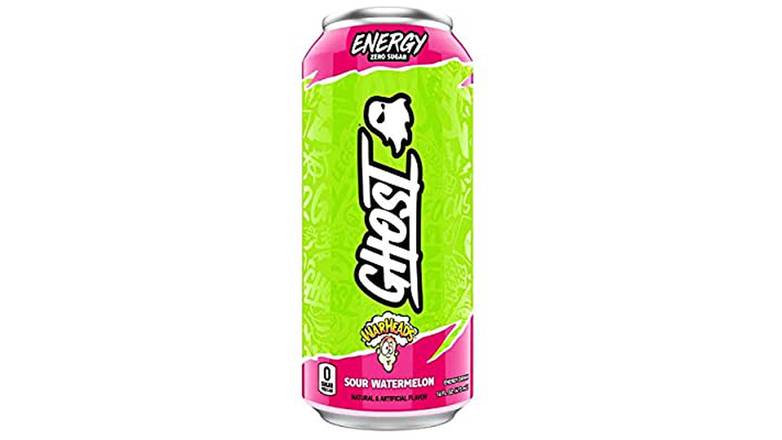 Order Ghost Energy Warheads Sour Watermelon Drink food online from Red Roof Market store, Lafollette on bringmethat.com