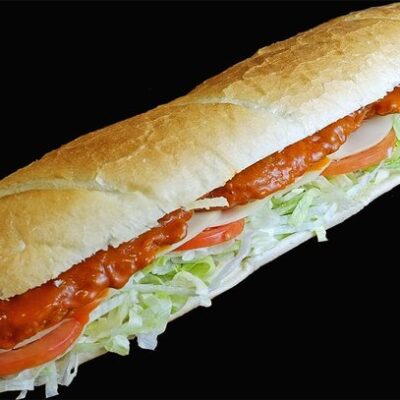 Order Chicken Finger Sub 6" food online from Francos Pizza & More store, Kenmore on bringmethat.com