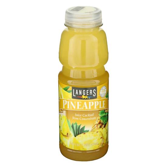 Order Langers Pineapple juice 16 ounce food online from Bay Area Liquors & Groceries store, Oakland on bringmethat.com