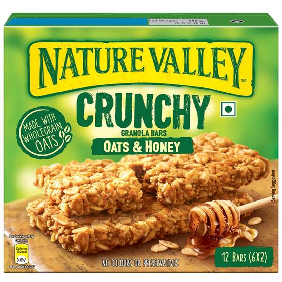 Order Nature Valley Crunchy Granola Bars - Oats 'N Honey food online from Pepack Sunoco store, Peapack on bringmethat.com