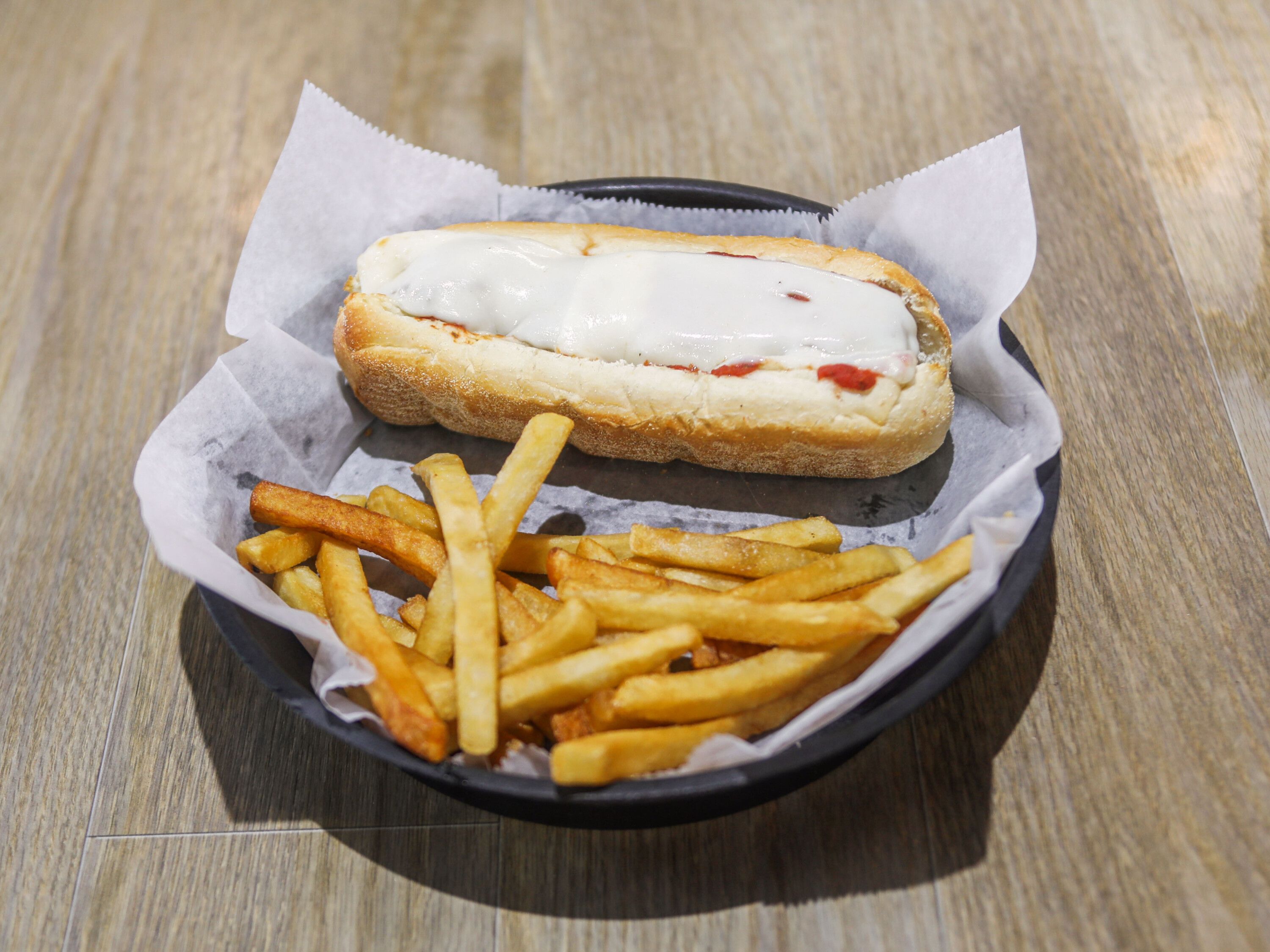 Order Meatball Parmigiana Sub food online from Milania's NY Pizza store, Adairsville on bringmethat.com
