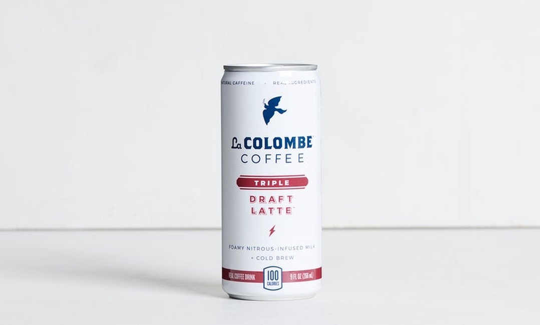 Order La Colombe Triple Draft Latte food online from Bob's Kabobs store, Chicago on bringmethat.com