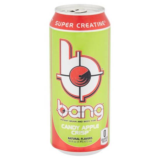 Order Bang Candy Apple Crisp Energy Drink food online from Exxon Food Mart store, Port Huron on bringmethat.com