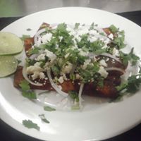 Order Enchilada de Pollo food online from Mexican Market Taqueria store, Albany on bringmethat.com