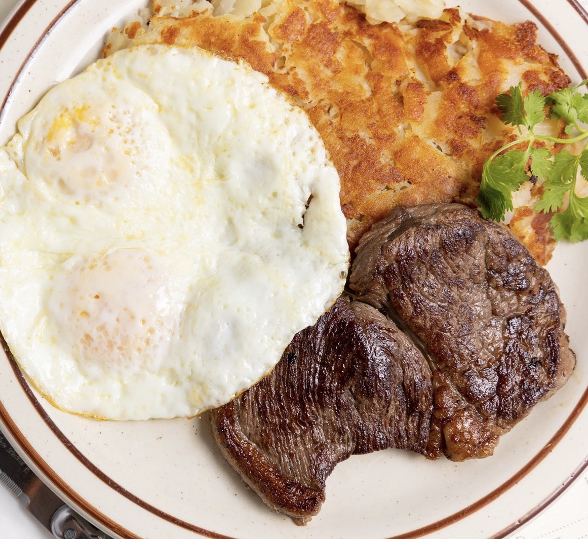 Order The Cowboy Breakfast Plate food online from I Don't Know Diner store, Levelland on bringmethat.com