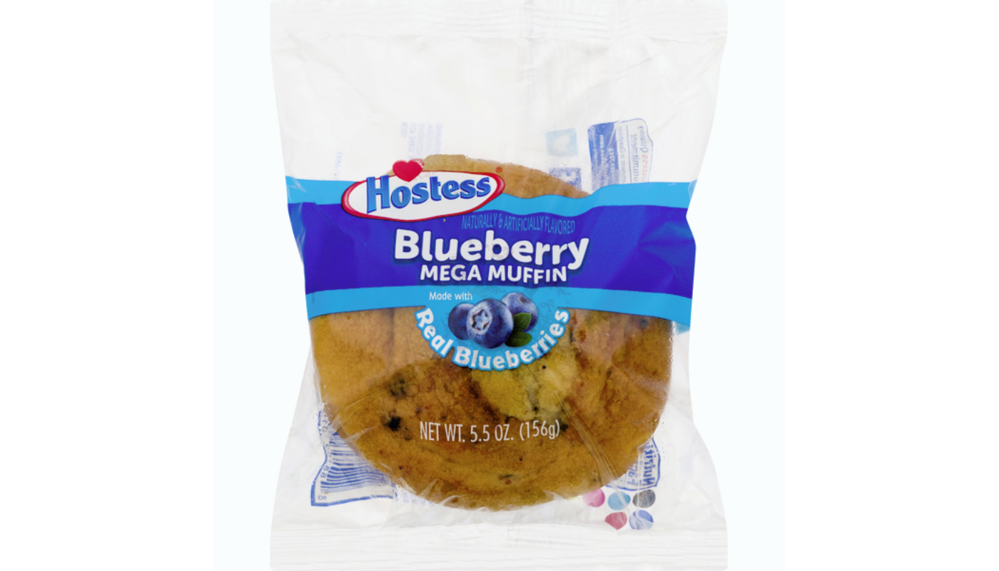 Order Hostess Muffin, Blueberry food online from Plaza Market store, Baldwin Park on bringmethat.com